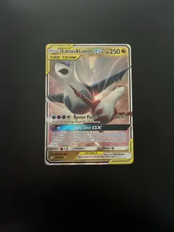 Pokemon TCG Latias & Latios GX Tag Team Full Art Card 113/181 - Image 1