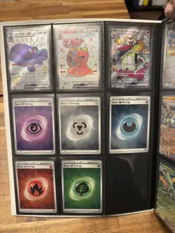 Pokemon Scarlet & Violet 151 Mew A4 Binder with Card Collection - EXs / Holos - Image 3