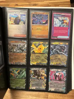 Pokemon Scarlet & Violet 151 Mew A4 Binder with Card Collection - EXs / Holos - Image 4