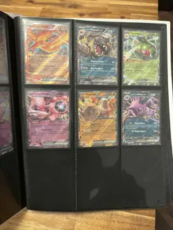Pokemon Scarlet & Violet 151 Mew A4 Binder with Card Collection - EXs / Holos - Image 5