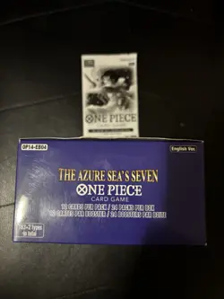 One Piece Card Game - OP14 The Azure Sea's Seven Booster Box UNSEALED - Image 4