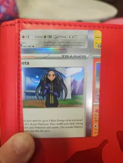 Pokemon Miscut Trainer Card Comes With FREE STAMPED Charmander Crystal Guardians - Image 1