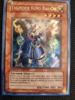Thunder King Rai-Oh YG02-EN001 Yu-Gi-Oh! GX Manga Promotional Cards Limited... - Image 1