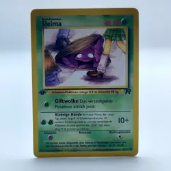 Pokemon TCG Karte - Sleima 1. Edition | Team Rocket 57/82 - Deutsch Near Mint - Image 1