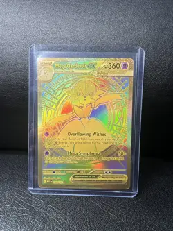 Mega Gardevoir Ex 187/132 Mega Evolution Secret Rare Pokemon Card GOLD!!! - Image 1