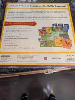 Pokemon TCG: BATTLE ACADEMY BOX | PIKACHU MEWTWO CHARIZARD CARDS FACTORY SEALED 820650807893 - Image 3