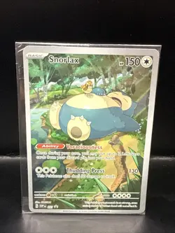 Pokemon Snorlax 051 Sv: Scarlet & Violet Promo Cards Holo 151 (Sealed) - Image 1