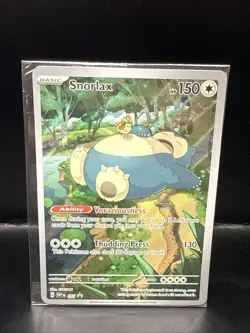 Pokemon Snorlax 051 Sv: Scarlet & Violet Promo Cards Holo 151 (Sealed) - Image 2