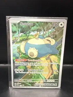 Pokemon Snorlax 051 Sv: Scarlet & Violet Promo Cards Holo 151 (Sealed) - Image 3