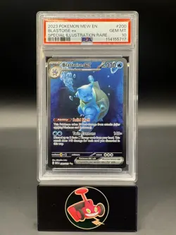 Blastoise ex 200/165 Scarlet Violet 151 PSA 10 Graded Pokemon Card SIR Special - Image 1