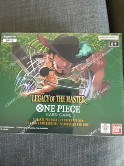 ONE PIECE CARD GAME: LEGACY OF THE MASTER BOOSTER BOX OP12 English - Image 1