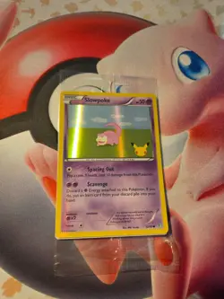 Pokemon Promo XY Generations 20th Anniversary Slowpoke #32/83 Holo Card Sealed M - Image 1