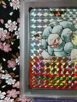 [PSA 8] Golem Prism Carddass Red 076 Bandai 1996 Holo Japanese Pokemon Card - Image 3