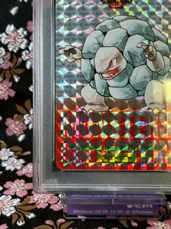 [PSA 8] Golem Prism Carddass Red 076 Bandai 1996 Holo Japanese Pokemon Card - Image 5