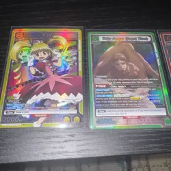 Union Arena TCG (3 Card Lot - 3 SR’s) All Cards In Mint Condition - Image 2