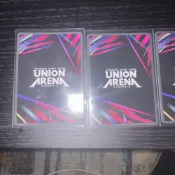 Union Arena TCG (3 Card Lot - 3 SR’s) All Cards In Mint Condition - Image 5