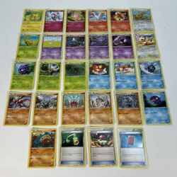 Pokemon XY Generations Inc Rare Uncommon Common Bundle No Duplicate Cards x28 - Image 1