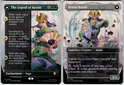 THE LEGEND OF KYOSHI (BORDERLESS) 358 AVATAR: THE LAST AIRBENDER MYTHIC 2025 LP - Image 1