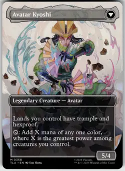 THE LEGEND OF KYOSHI (BORDERLESS) 358 AVATAR: THE LAST AIRBENDER MYTHIC 2025 LP - Image 3