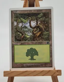 Wald (M.1) 6. Edition Magic Karte MTG Deutsch (Forest (M.1) 347/350 - Image 1