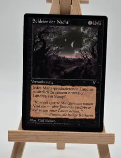 Schleier der Nacht Visionen Magic Karte MTG deutsch (Blanket of Night) - Image 1