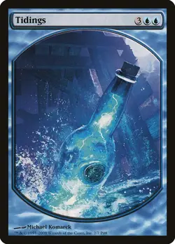 Tidings (Player Rewards Textless) Promo PLD Sorcery Special MAGIC CARD ABUGames - Image 1