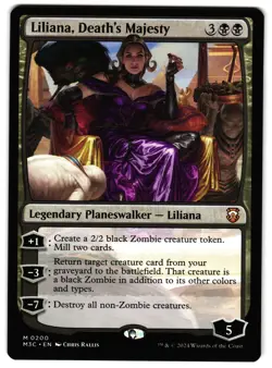 Liliana, Death's Majesty 200 - NM - Commander: Modern Horizons 3 Normal M - Image 1