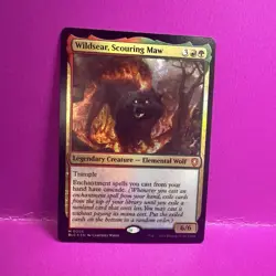 Wildsear Scouring Maw (FOIL) - N/M - Bloomburrow BLC Magic The Gathering MTG - Image 1