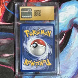 TEAM ROCKET’S MEOWTH Pokemon Card WOTC Black Star Promo - #18 - CGC 10 PRISTINE - Image 2