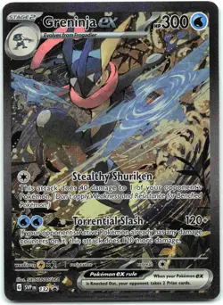 Greninja ex 132 - Pokemon TCG Scarlet & Violet Black Star Promo - Image 1