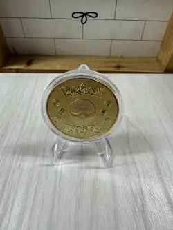 Pokemon Charizard Collectible Coin Gold Metal Medallion Pokemon TCG - Image 5