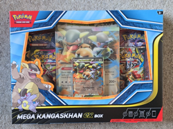 Pokemon TCG Mega Kangaskhan ex Box- 2025 Box- 4 Boosters + Promos - Sealed - Image 1