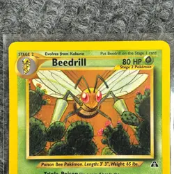Vintage Pokemon Neo Discovery Beedrill 18/75 Rare NM Regular Non-holo - Image 3