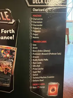 Pokemon Charizard ex League Battle Deck - Image 5