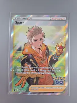 Spark SWSH226 Full Art Trainer Sword And Shield Black Star Promo NM POKEMON - Image 1