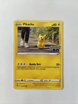 POKEMON GO PIKACHU 027/078 MINT CONDITION - Image 1
