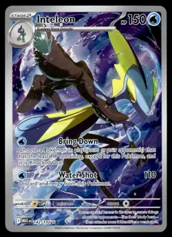 Inteleon HOLO 142/132 Pokemon Me01: Mega Evolution HP 150 Mega EN - Image 1