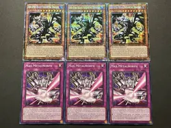 Red-Eyes Black Fullmetal Dragon | Starlight Rare + 3x Max Metalmorph | YuGiOh! - Image 1