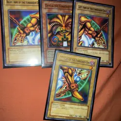 Yugioh Exodia the Forbidden One 4 PIECES ONLY RP01 Retro Pack Reprint Unlimited - Image 1