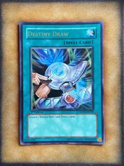 Yugioh Destiny Draw DP05-EN020 Ultra Rare 1st Ed NM - Image 1