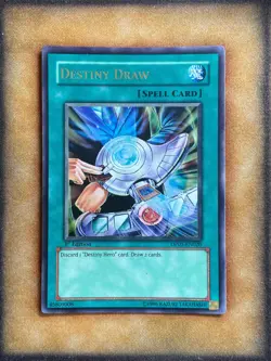 Yugioh Destiny Draw DP05-EN020 Ultra Rare 1st Ed MP - Image 1