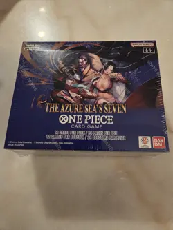 One Piece OP-14 The Azure Sea’s Seven ENG Booster Box New Sealed - Image 1