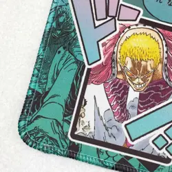 One Piece TCG Donquixote Doflamingo Doffy Mat Playmat Rubber Backed OPTCG - Image 2