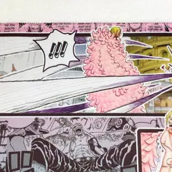 One Piece TCG Donquixote Doflamingo Doffy Mat Playmat Rubber Backed OPTCG - Image 4