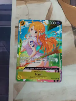 One Piece TCG Nami (Alt Art) ST29-008 C Starter Deck Egghead English NM (3) - Image 1