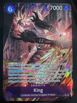 One Piece Sengoku OP07-046 (SP) OP07-046 The Azure Sea's Seven Foil Perona King - Image 3