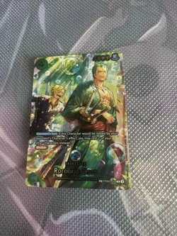 One Piece CCG Roronoa Zoro PRB02-006 OP14 The Azure Sea’s Seven Special Print NM - Image 1