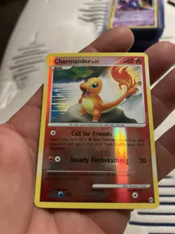 Pokemon TCG Arceus Charmander Card 59/99 Reverse Holo - Image 1