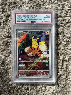 Detective Pikachu - 098/SV-P 098/SV-P Sv-P Promotional Cards Holo (Japanese) - Image 1