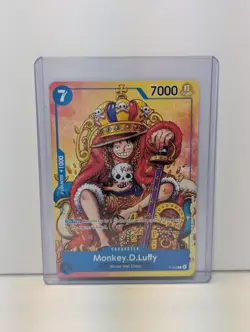 SDCC 2025 IGN Promo Monkey D. Luffy One Piece Trading Card TCG - Image 1